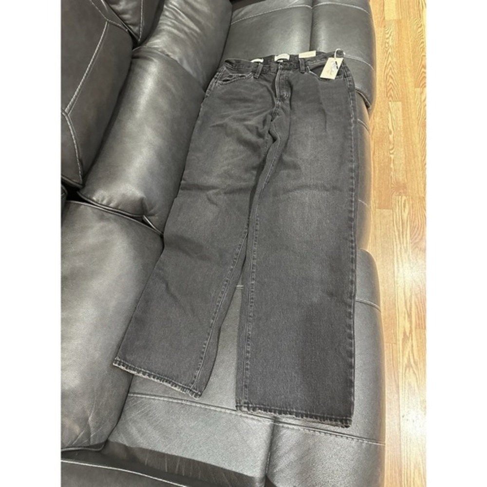 Universal Thread Women's ‎ Black High-Rise 90's Straight Jeans Size 10 Long NWT